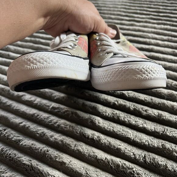 Converse All Star Flowers Canvas Sneaker Women Size 8 - Picture 5 of 9